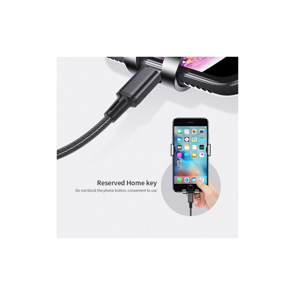 Універсальний автотримач Essager MoJack Gravity Car Phone Holder (osculum type) Black (EZJXP-MJ01) - изображение 8