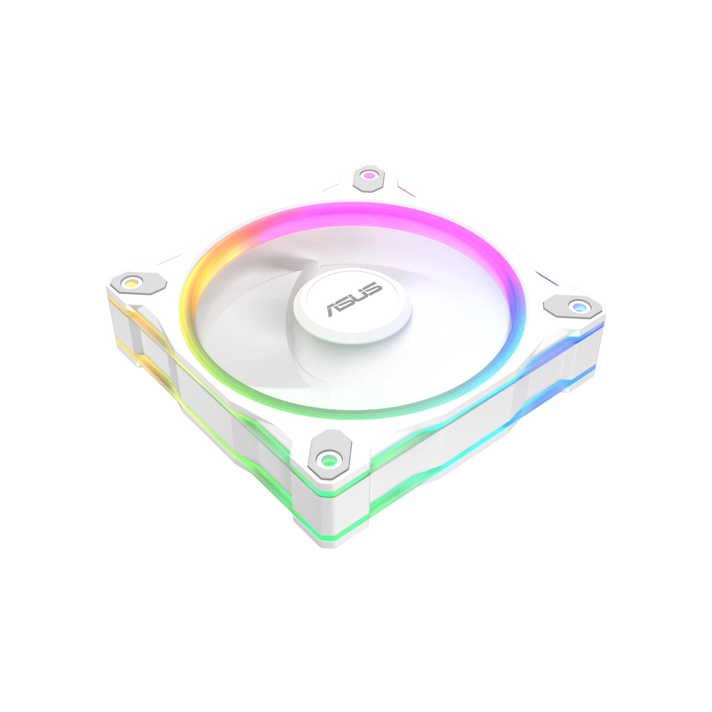 Кулер до корпусу ASUS PRIME MR120 REVERSE ARGB WHITE (90DA00L3-B09000) - зображення 4