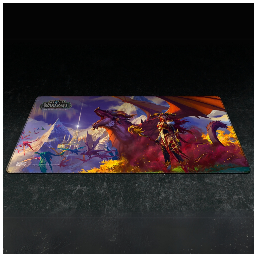 Килимок для мишки Blizzard World of Warcraft Dragonflight Alexstrasza and Dragon XL (FBLMPDFALDRA22SXL) - зображення 3