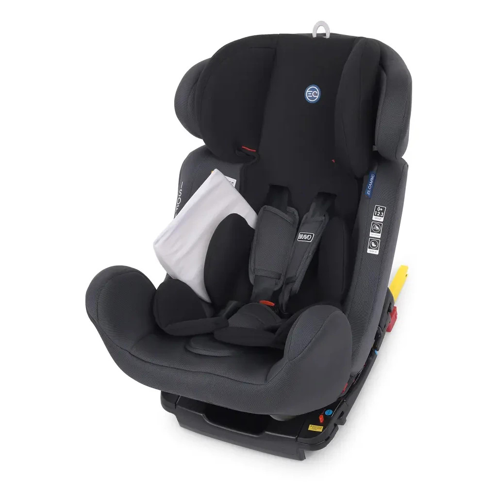 Автокрісло El Camino ME 1041 BRAVO ISOFIX 0-36 кг black - зображення 3