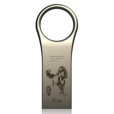 USB флеш накопичувач Silicon Power 8GB Firma F80 Bronze Horse (SP008GBUF2F80V1C14) - зображення 1