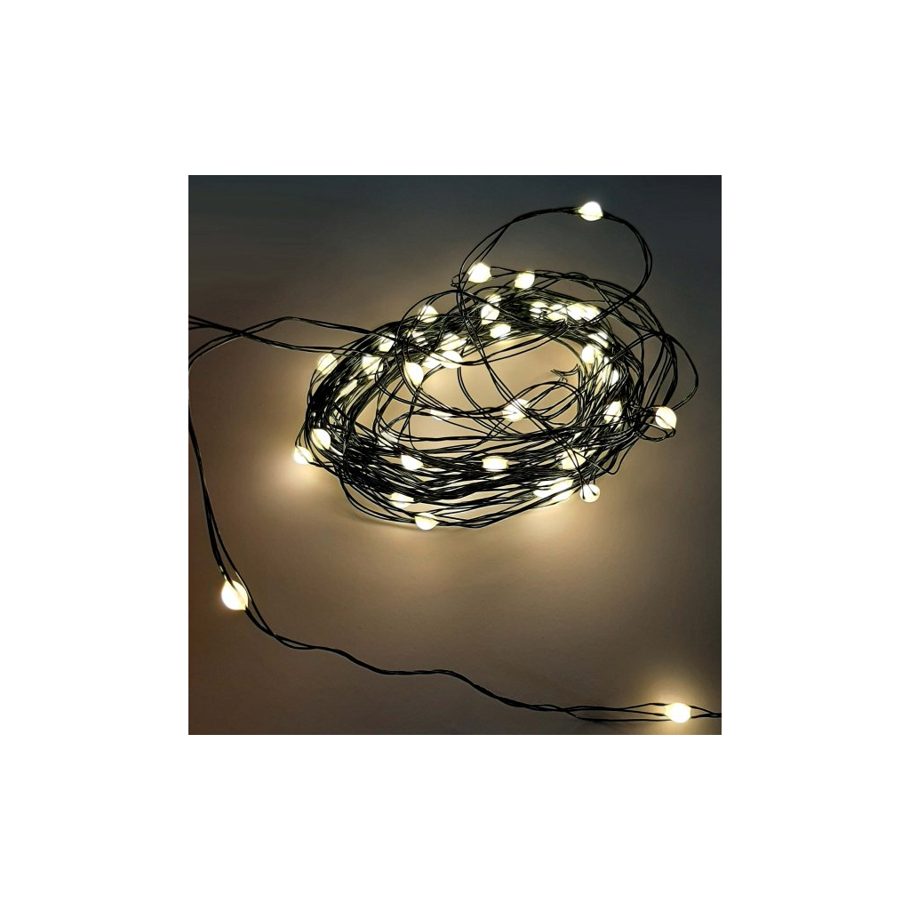 Гірлянда Luca Lighting Струна зелена, 18м, теплий білий (8718861853155) - зображення 2