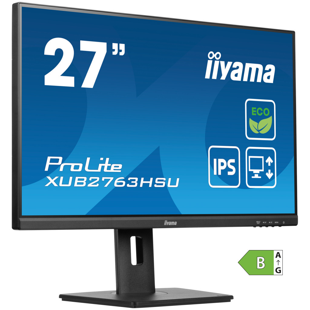 Монітор iiyama XUB2763HSU-B1 - зображення 3
