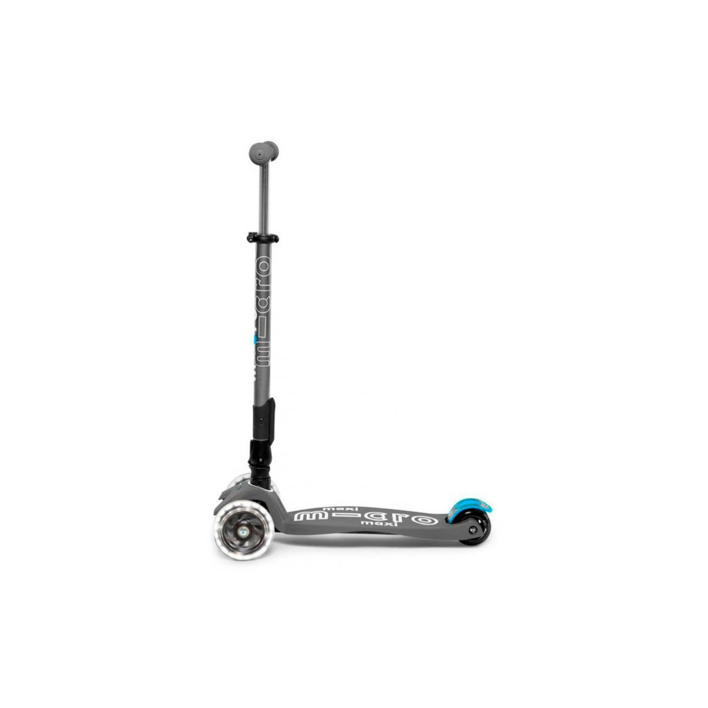 Самокат Micro Maxi Deluxe LED Вулканічний сірий (MMD094) - зображення 3