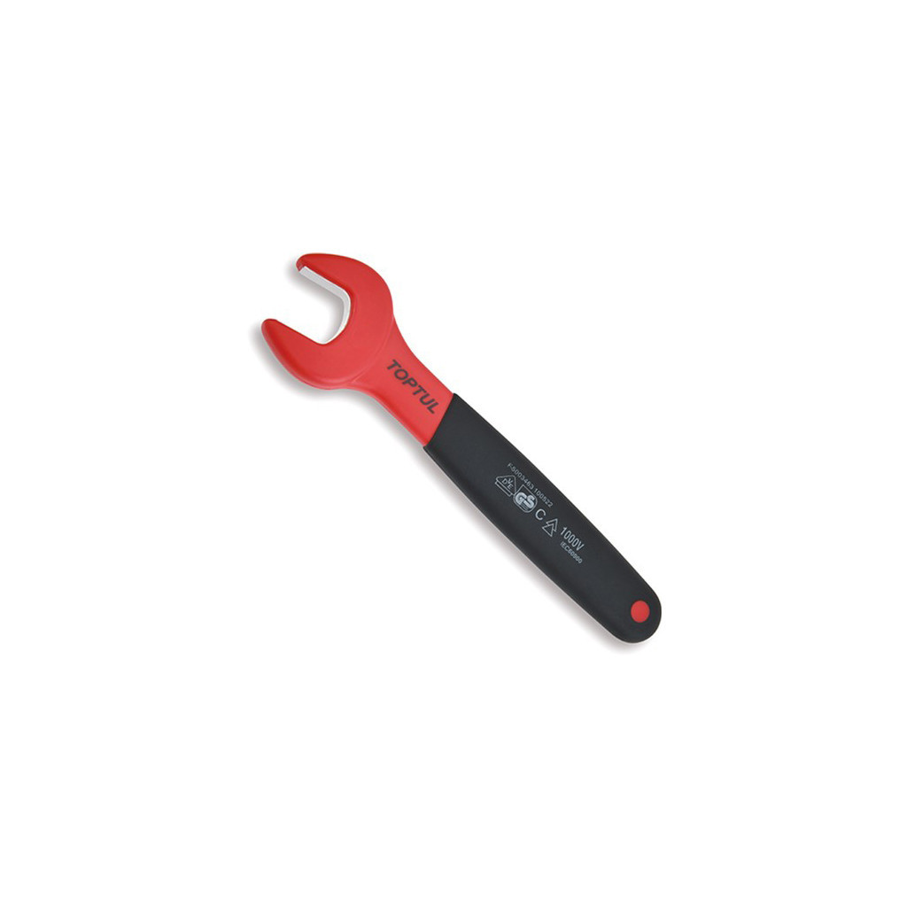 Ключ Toptul ріжковий односторонній діелектричний VDE 1000V 22мм (AAAT2222V4) - зображення 1
