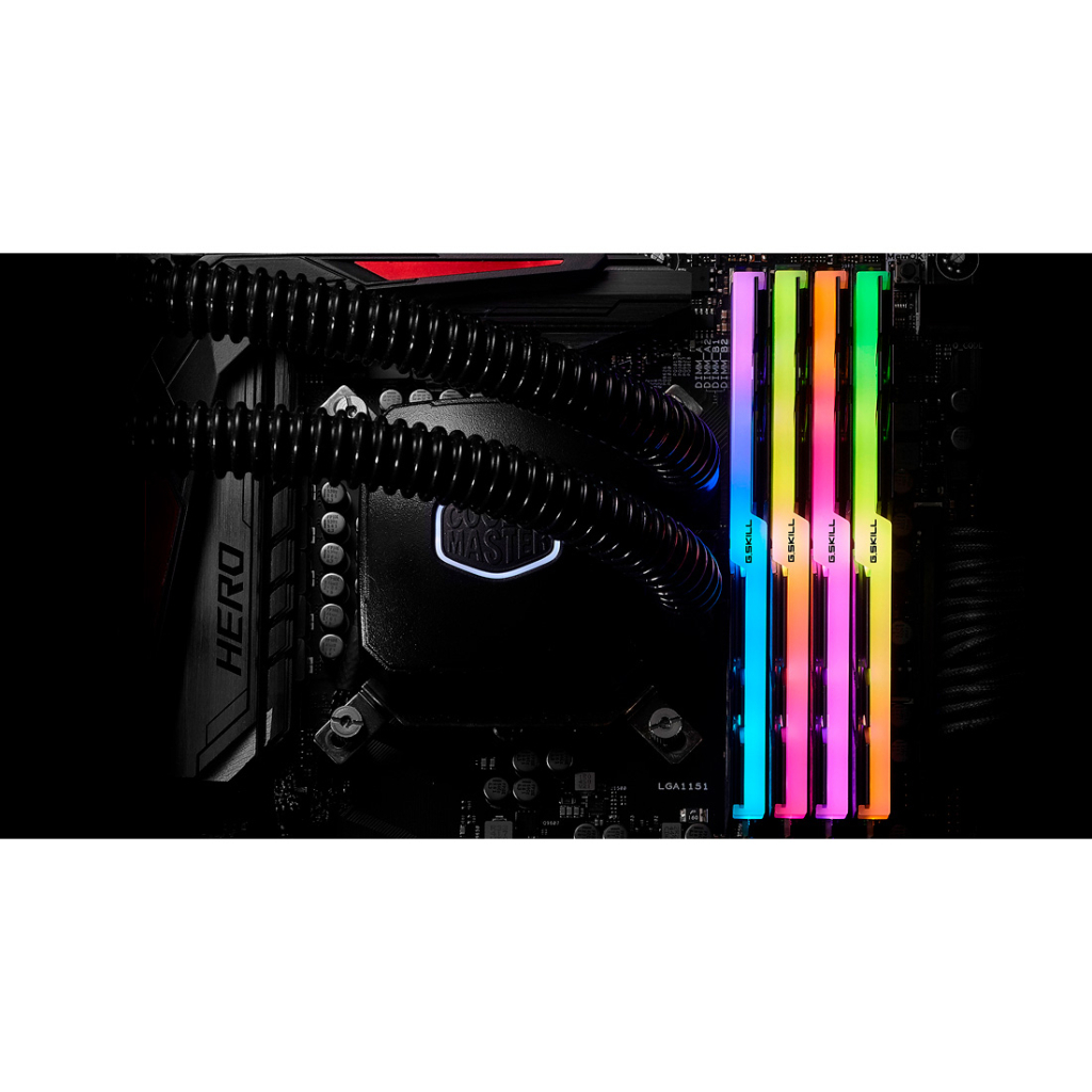 Модуль пам'яті для комп'ютера DDR4 128GB (4x32GB) 3600 MHz Trident Z RGB G.Skill (F4-3600C18Q-128GTZR) - зображення 7