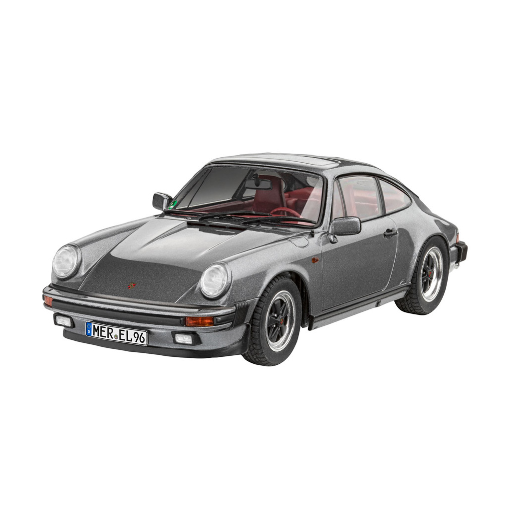 Збірна модель Revell Набір автомобіль Porsche 911 Carrera 3.2 Coupé рівень 3 масштаб 1:24 (RVL-67688) - зображення 2