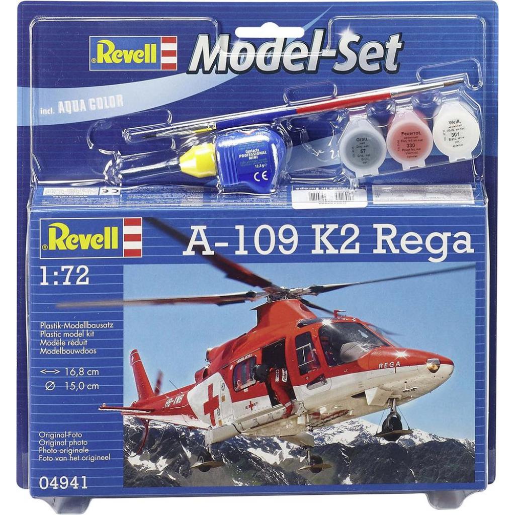 Збірна модель Revell Вертоліт A-109 K2 Rega 1:72 (64941) - зображення 1