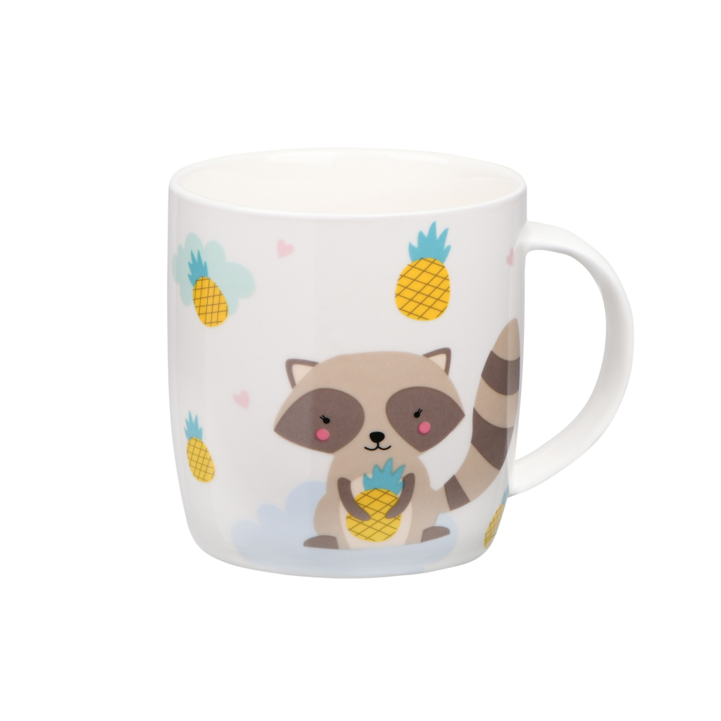 Чашка Ardesto Cute Raccoon 350 мл (AR3415) - зображення 1