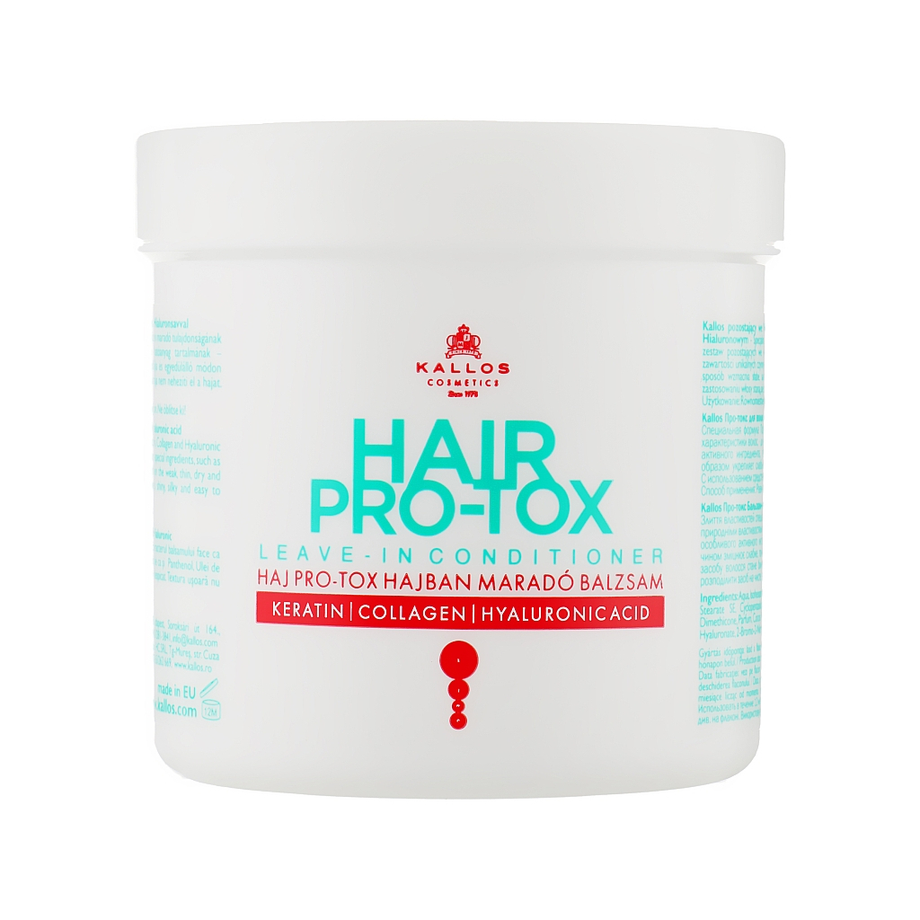 Кондиціонер для волосся Kallos Cosmetics Hair Pro-Tox 250 мл (5998889511401) - зображення 1