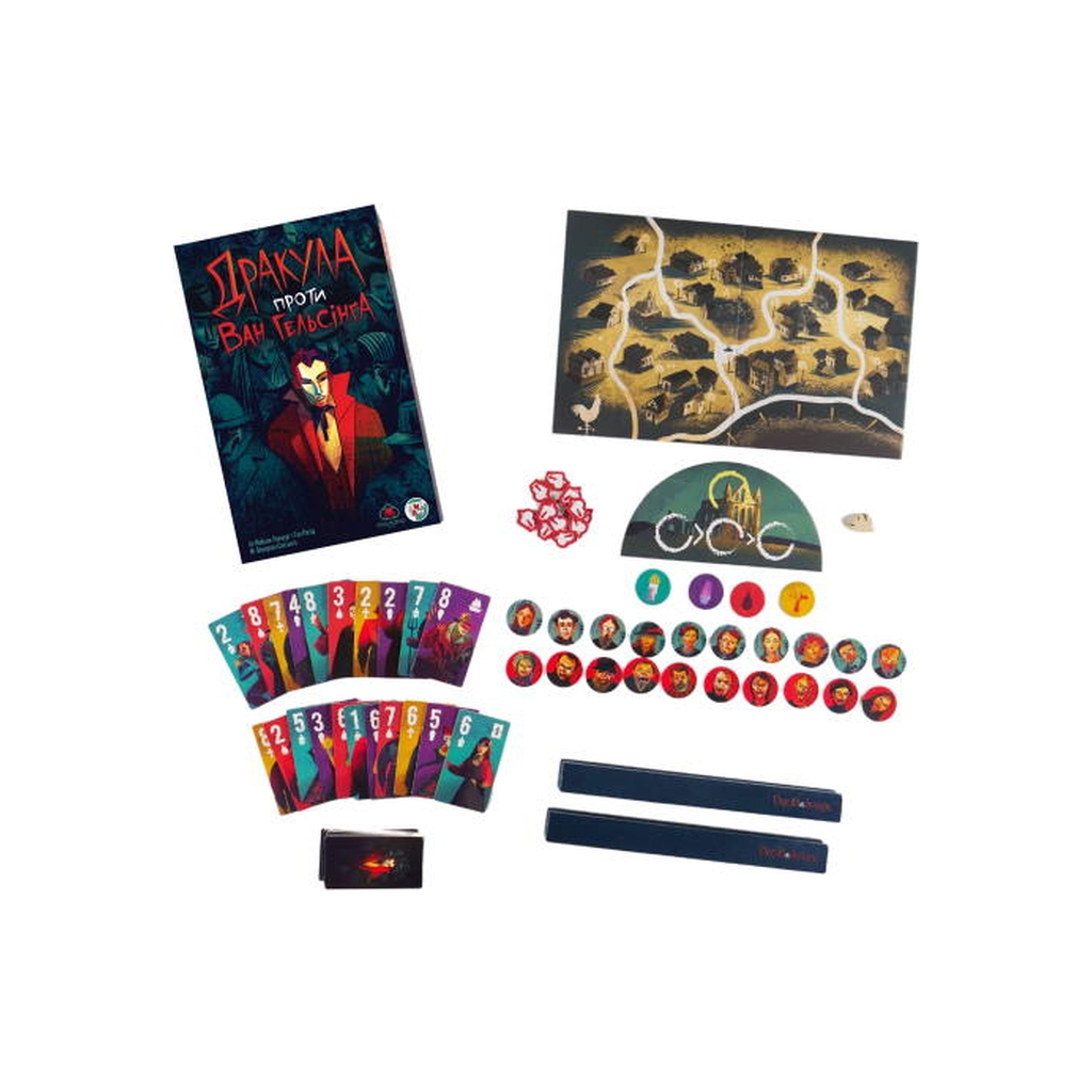 Настільна гра Games 7 Days Дракула проти Ван Гельсінґа (Dracula vs Van Helsing) (укр.) (DPG01UA) - зображення 3
