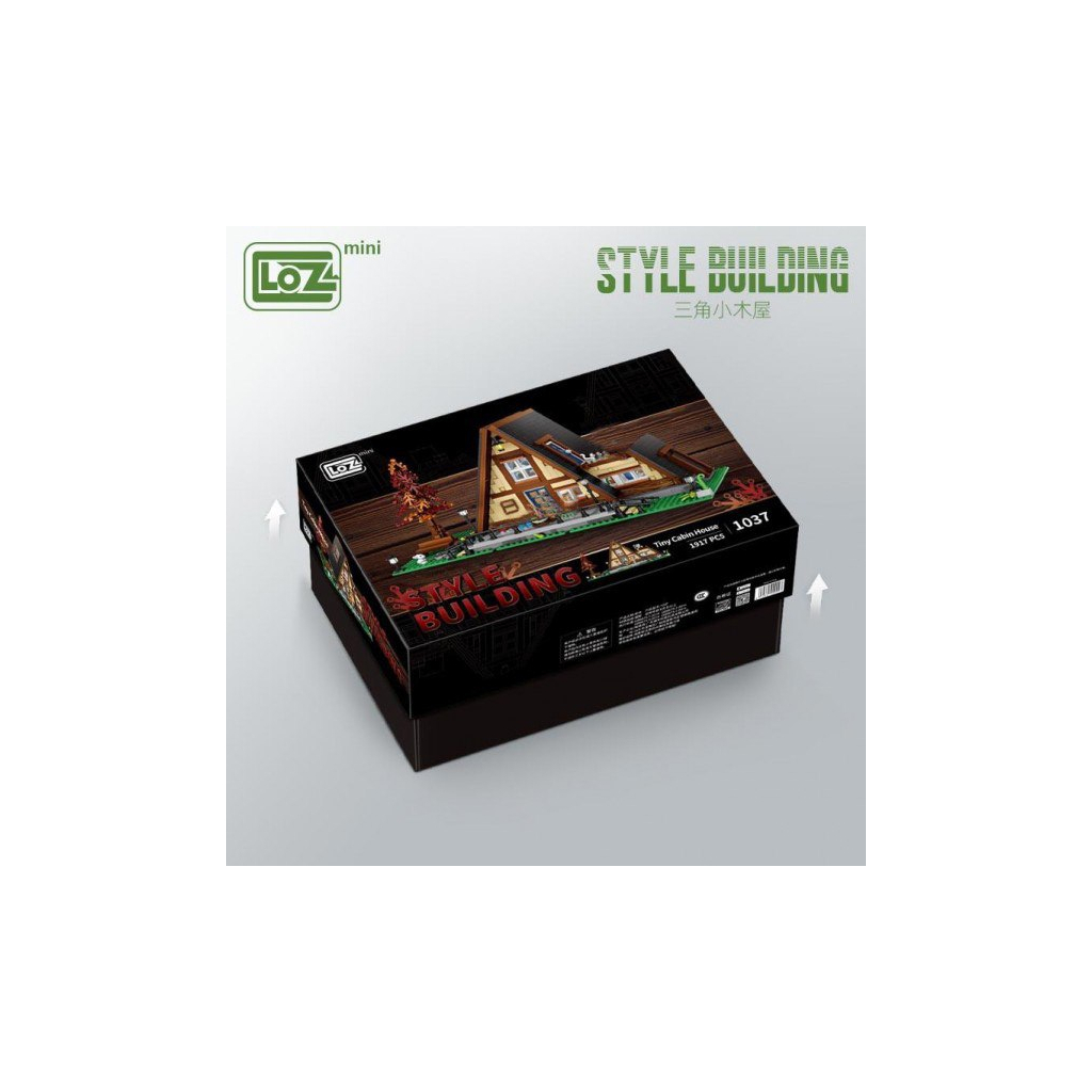 Конструктор LOZ mini Крихітний будиночок-хижина без фігурок (1037) - зображення 1