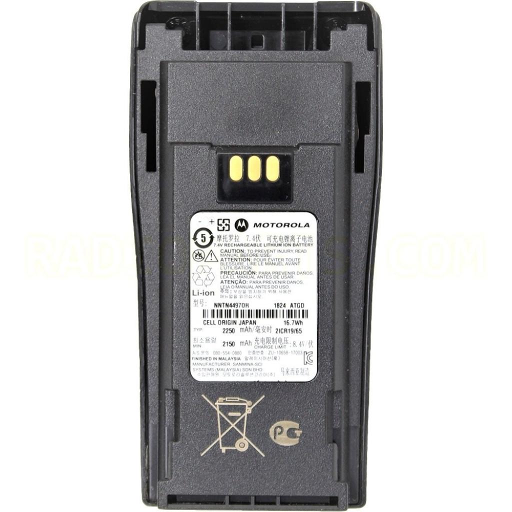 Акумуляторна батарея Motorola for CP series and PR400 portable two-way radios (NNTN4497DR) - зображення 2