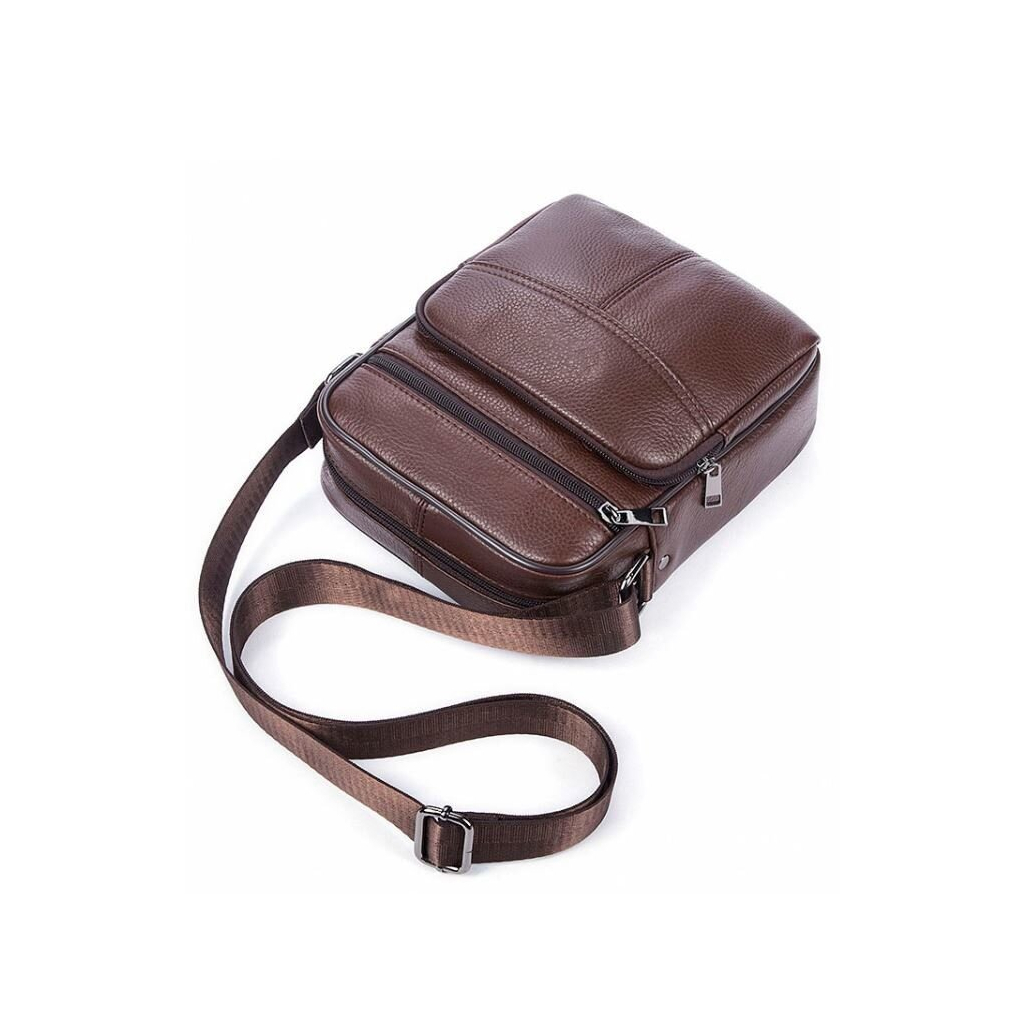 Сумка Vintage Коричнева (14705) - зображення 8