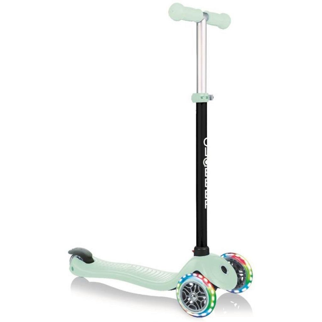 Самокат Globber GO UP SPORTY пастельно-зелений з підсвічуванням (452-206-3) - зображення 4