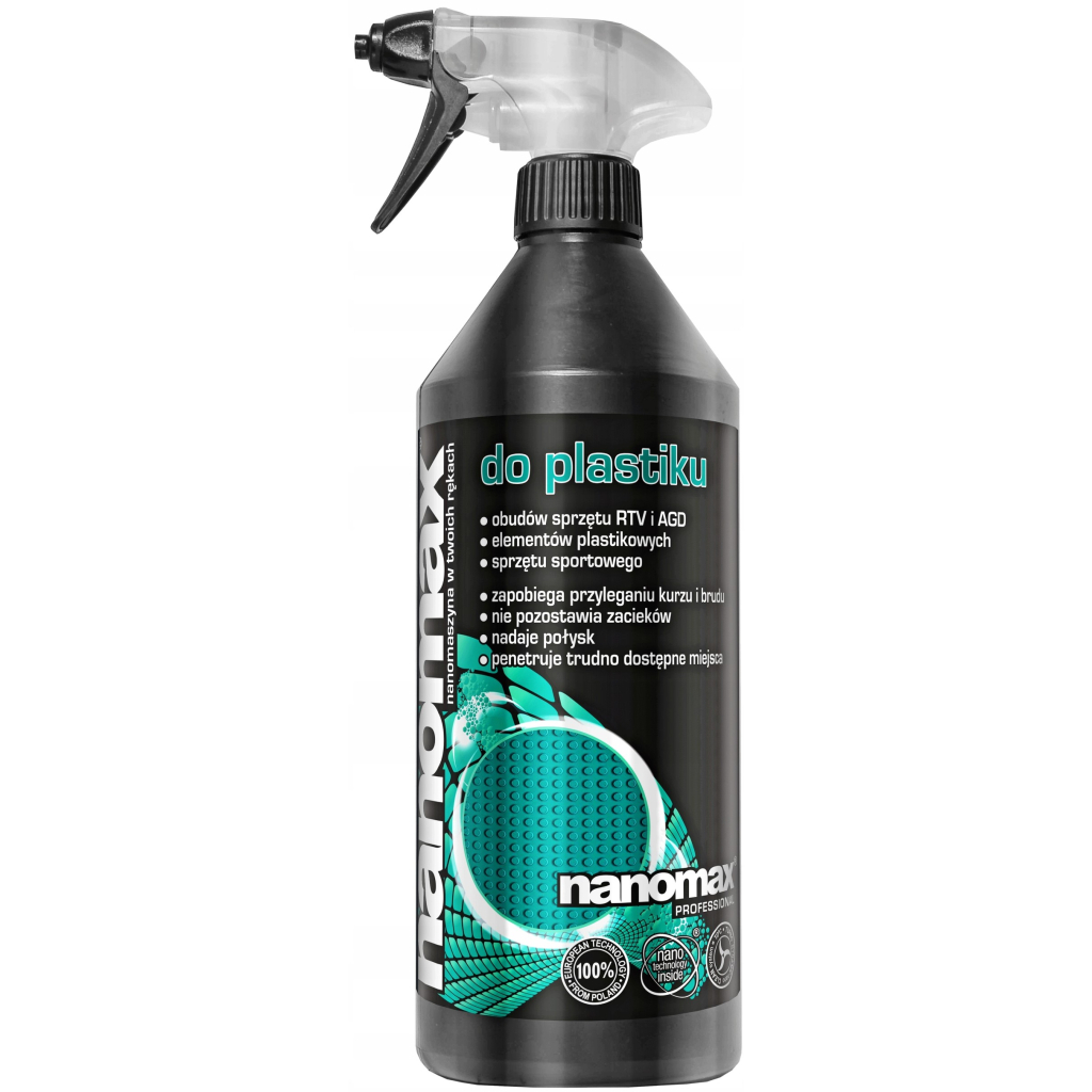 Спрей для чищення кухні Nanomax Pro Очищувач для пластику 500 мл (5903240901852) - зображення 1