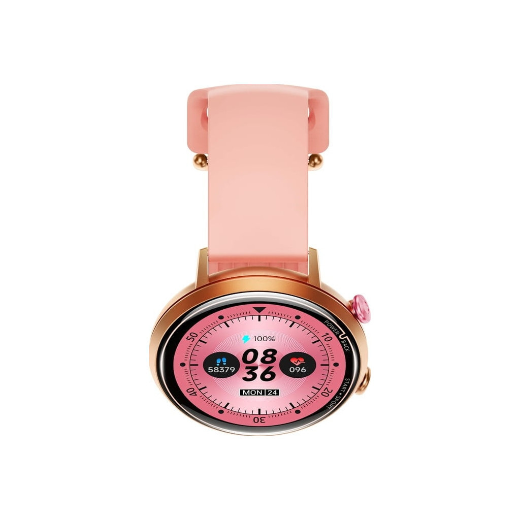 Смарт-годинник OUKITEL BT60 Gold (6931940742856) - зображення 9