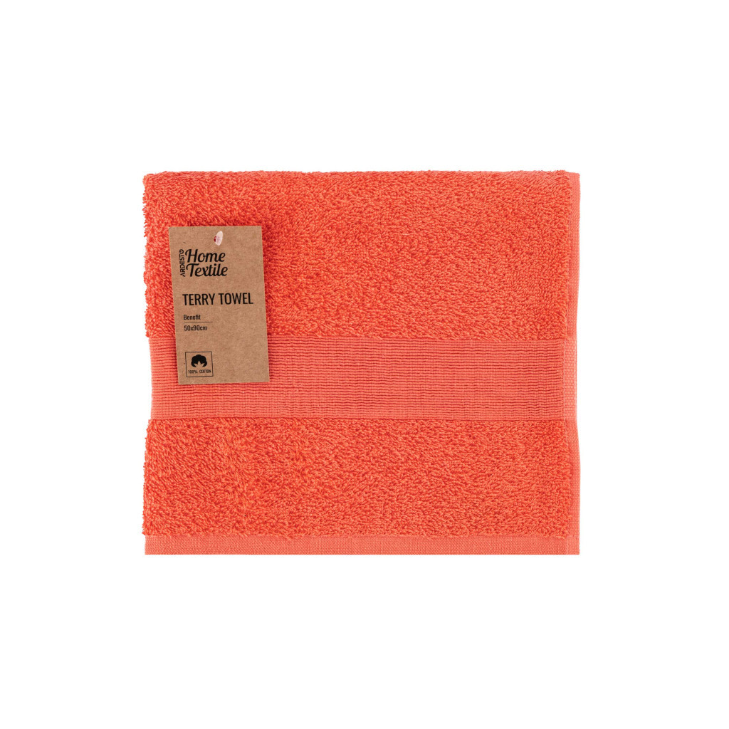 Рушник Ardesto махровий Benefit 100% бавовна корал 50х90 см (ART2450CR) - зображення 1
