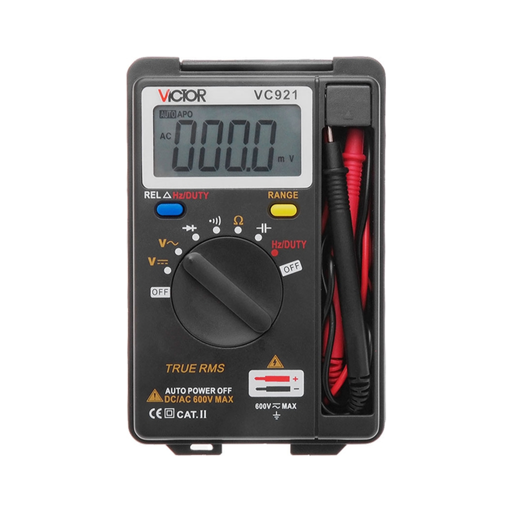 Цифровий мультиметр Victor VC921, V, A, R, С, F, Hz (VC921) - зображення 1