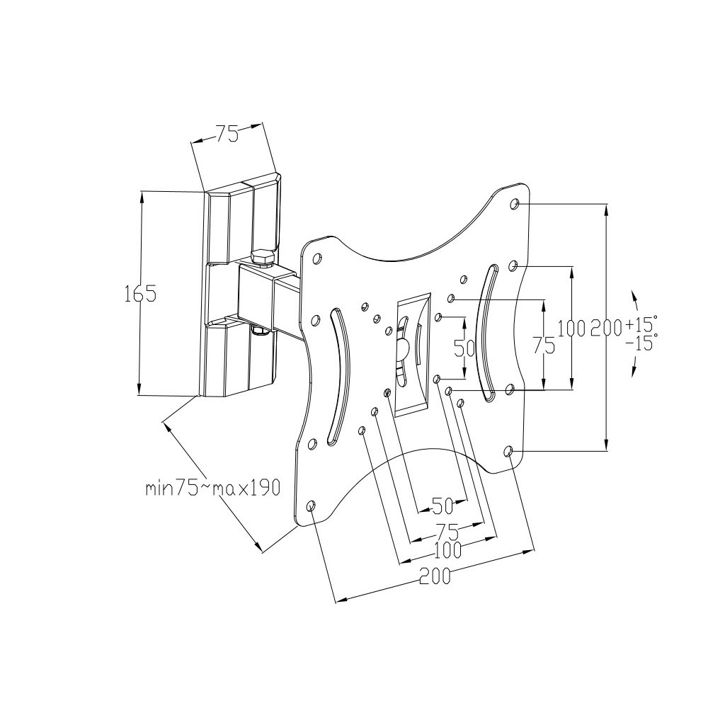 Кронштейн Vinga TM31-2251 - зображення 2