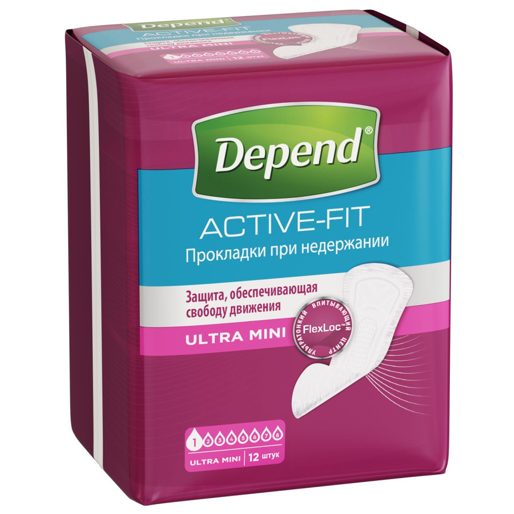 Урологічні прокладки Depend Ultra Mini Liner 12 шт. (5029053547916) - изображение 2