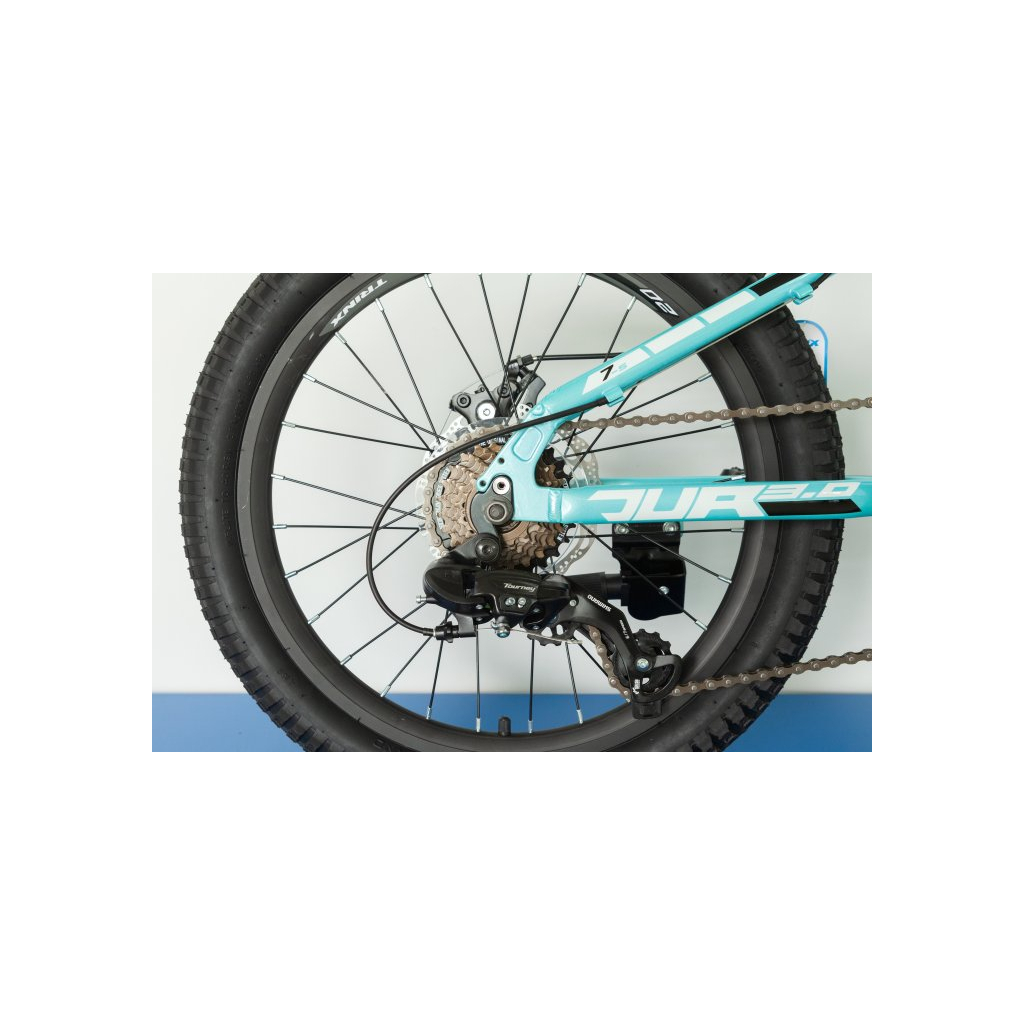 Велосипед Trinx Junior 3.0 20" Cyan-White-Black (JUN3.0CWB) - зображення 2