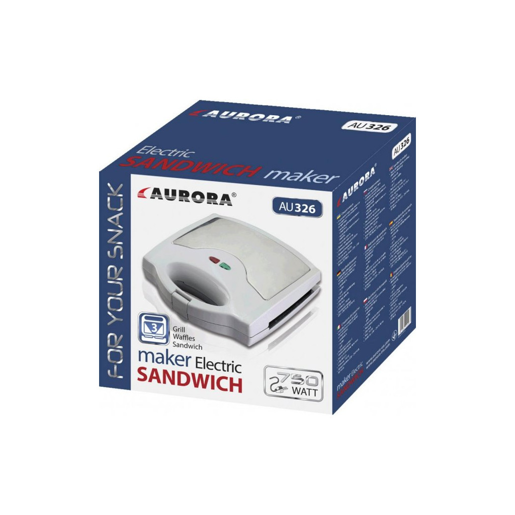 Сендвічниця Aurora AU326 - зображення 2