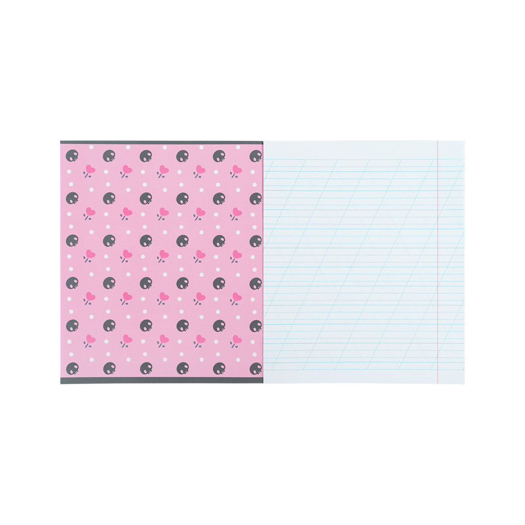 Зошит Kite Kuromi, 12 аркушів, коса лінія (HK25-235-2) - изображение 7