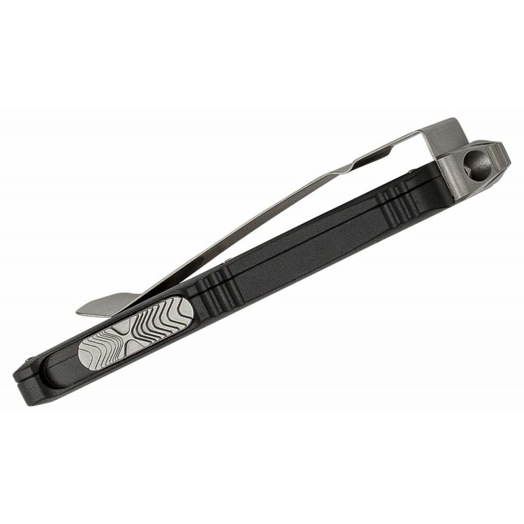 Ніж Microtech Exocet Tanto Point Stonewash Black (158-10) - зображення 4