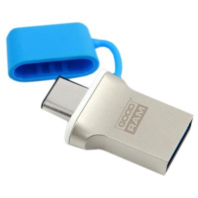 USB флеш накопичувач Goodram 64GB ODD3 Blue Type-C USB 3.0 (ODD3-0640B0R11) - зображення 4