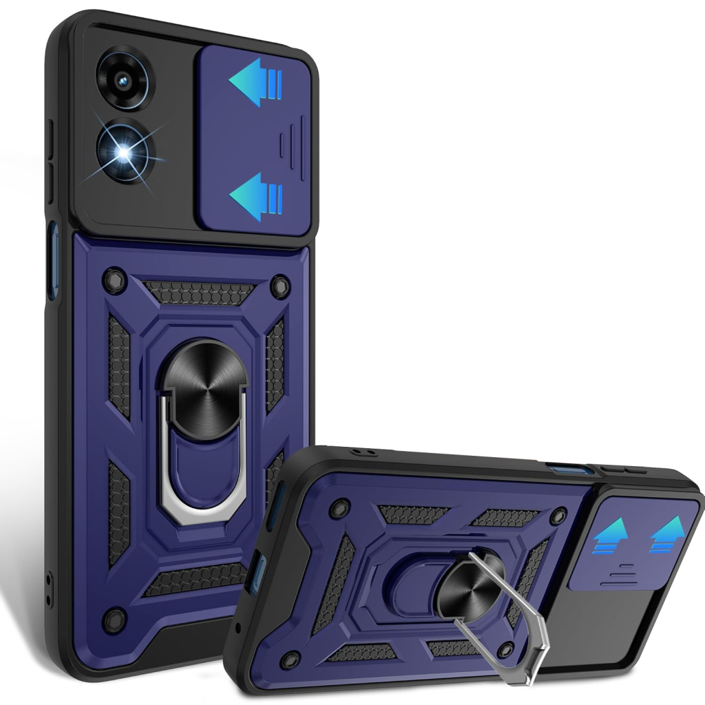 Чохол до мобільного телефона BeCover Military Motorola Moto G04/G04s Blue (713063) - зображення 6