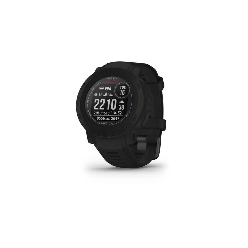 Смарт-годинник Garmin Instinct 2, Solar, Tactical Edition, Black, GPS (010-02627-03) - зображення 1