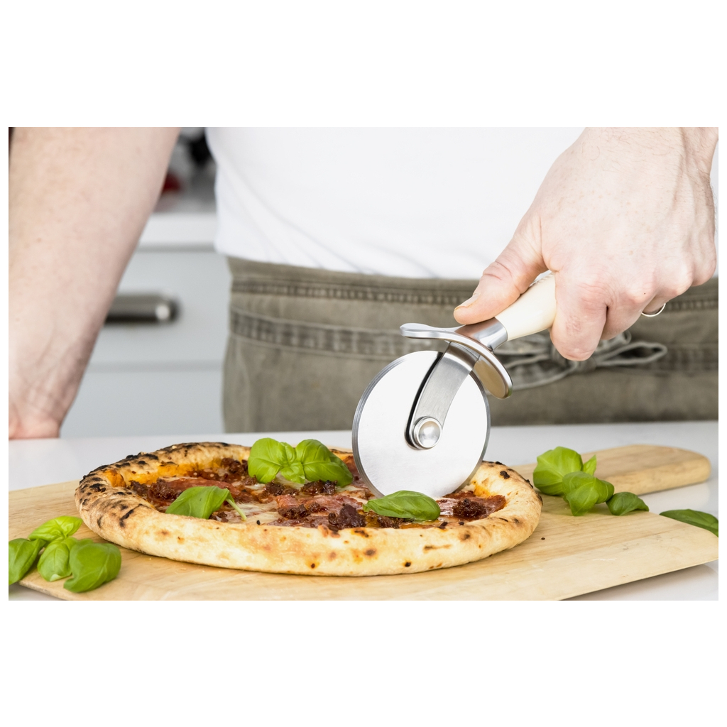 Ніж для піци KitchenAid Coreline, 22,7 см, кремовий (KAG113OHACE) - зображення 6