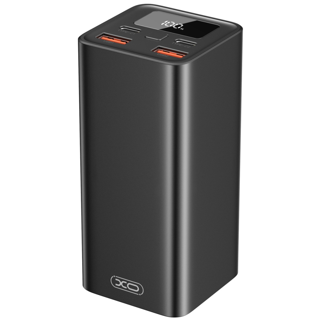 Батарея універсальна XO 20000mAh, PD/65W for laptop, QC/22.5W, black (PB97_Black) - зображення 1