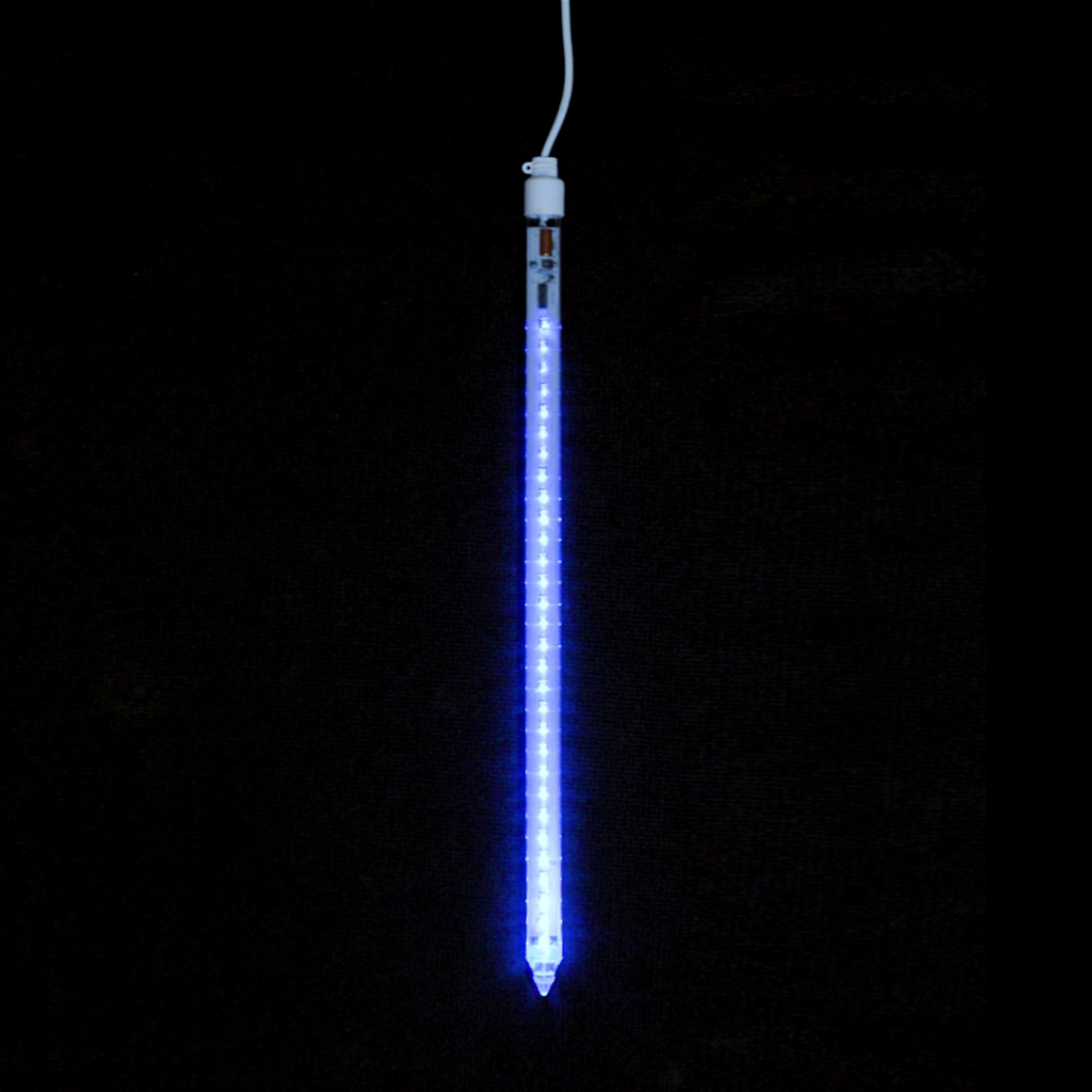 Гірлянда Delux SNOWFALL 30LED 0.6 м Синій/Білий IP44 (90015186) - зображення 1