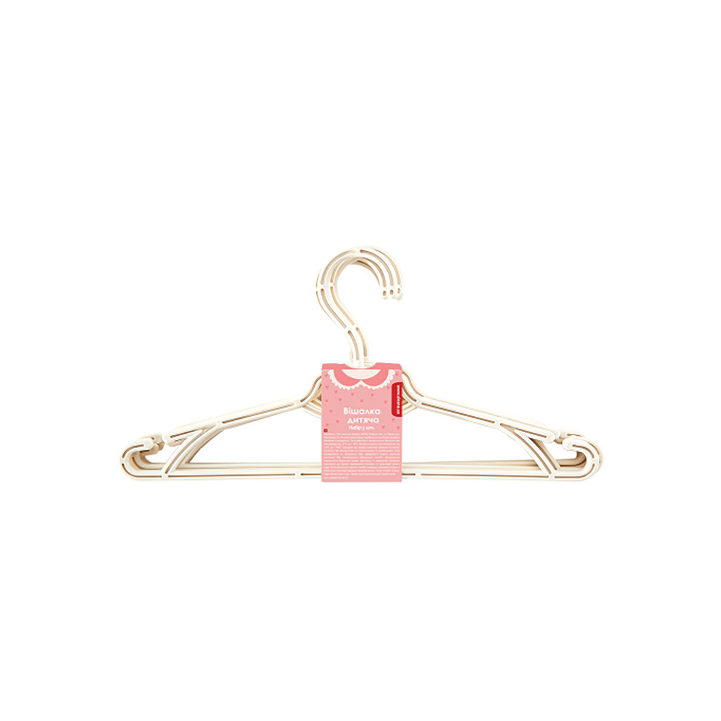 Плічка Алеана Дитячі Біла троянда 5 шт. (алн 121074/біла роза) - зображення 1