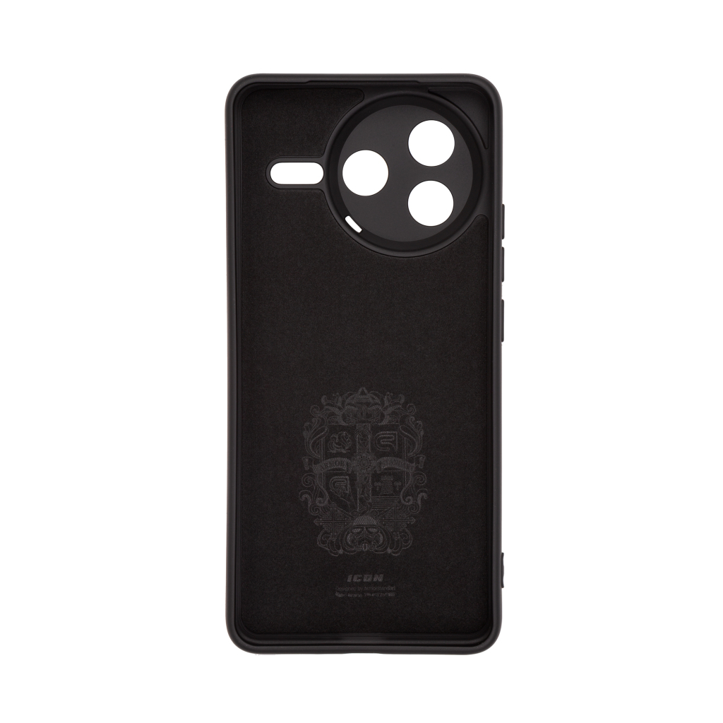 Чохол до мобільного телефона Armorstandart ICON Xiaomi Poco F7 Pro Camera cover Black (ARM80361) - зображення 2