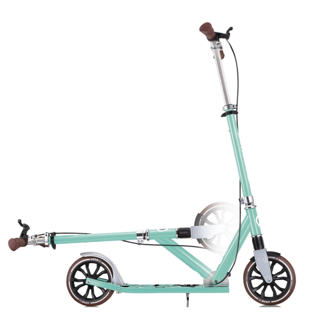 Самокат Globber NL205 Deluxe, з ручним гальмом, м''ятний (685-206) - зображення 7