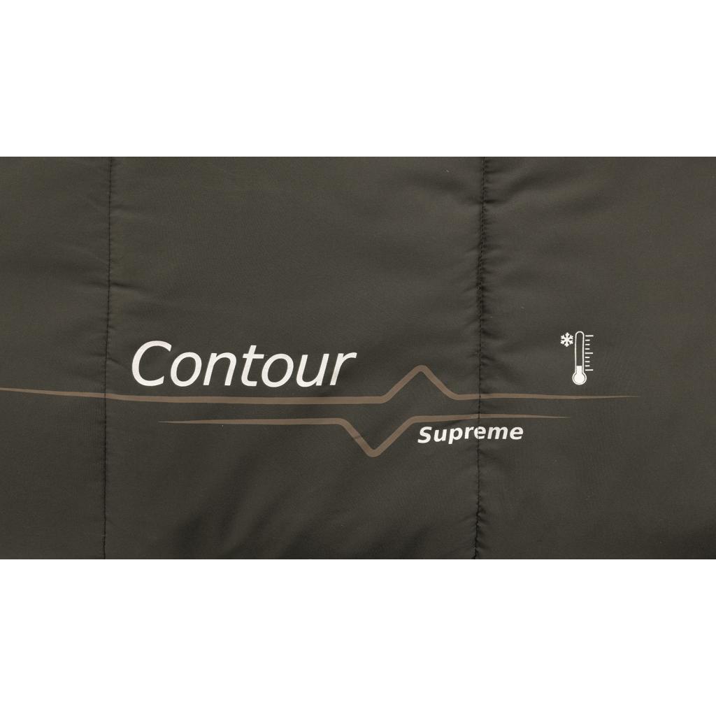 Спальний мішок Outwell Contour Supreme Reversible -4C Coffee Left (928752) - зображення 7