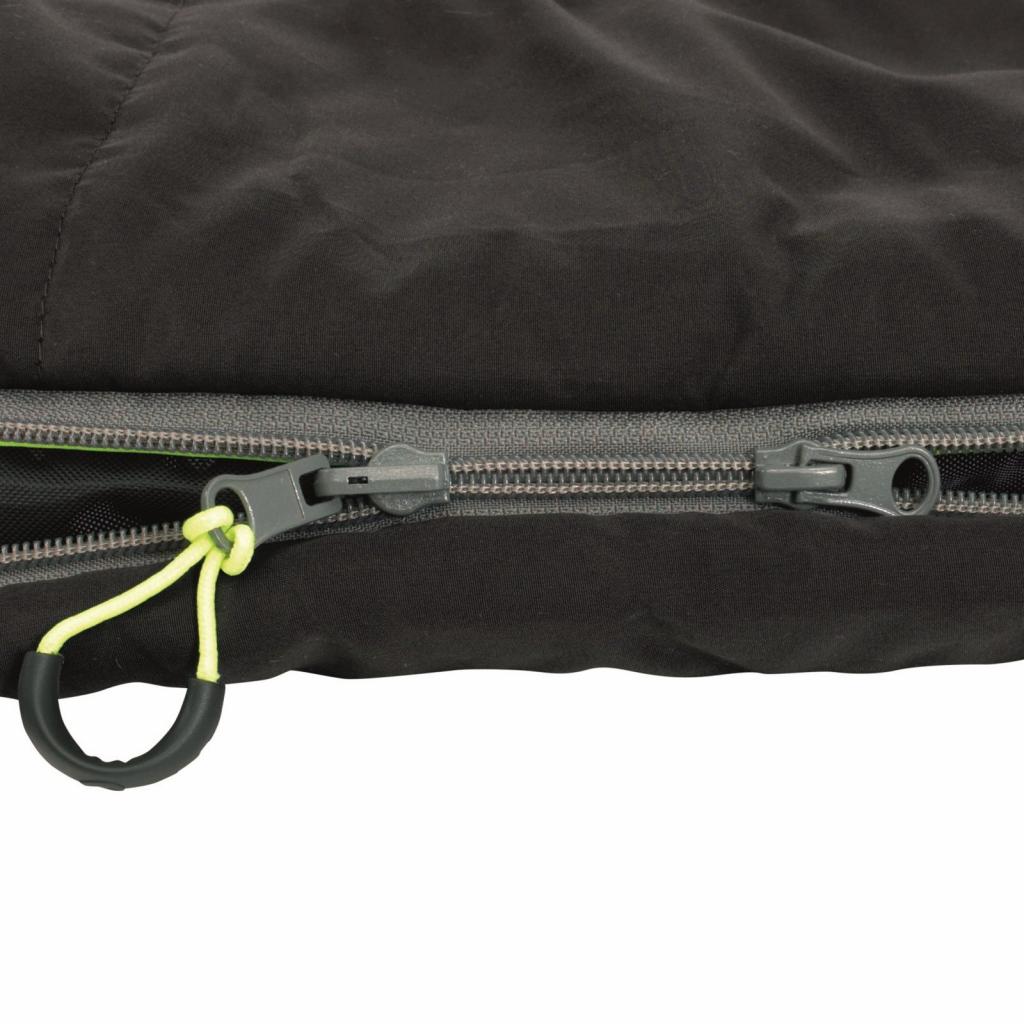 Спальний мішок Outwell Contour Reversible/+2°C Black (Right) (928322) - зображення 6