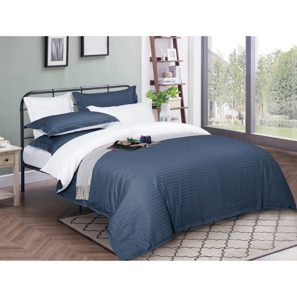 Постільна білизна MirSon Satin Stripe 30-0020 + 30-0001 Naskirin 110х140 Дитяча (2200005247389) - зображення 1