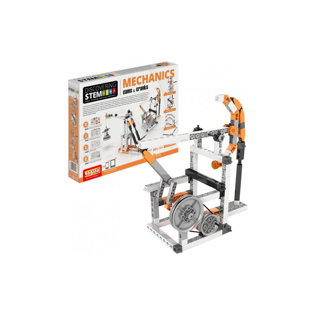 Конструктор Engino Stem Механіка: Вали і Кривошипи (STEM04) - зображення 1