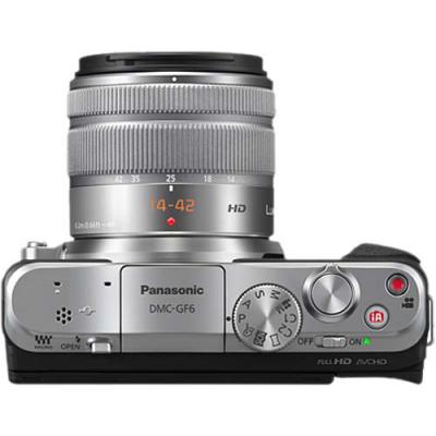 Цифровий фотоапарат Panasonic DMC-GF6 Double Kit 14-42 mm + 45-150 mm Black (DMC-GF6WEE-K) - зображення 6