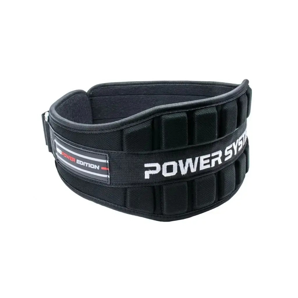 Атлетичний пояс Power System Neo Power PS-3230 Black/Yellow L (PS_3230_L_Bl/Yellow) - зображення 1