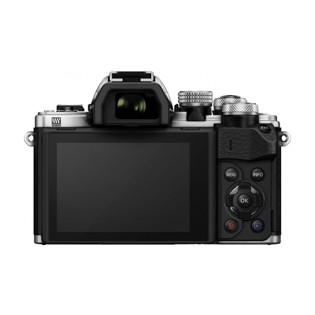 Цифровий фотоапарат Olympus E-M10 mark III 14-150 mm Kit silver/black (V207070SE010) - зображення 2