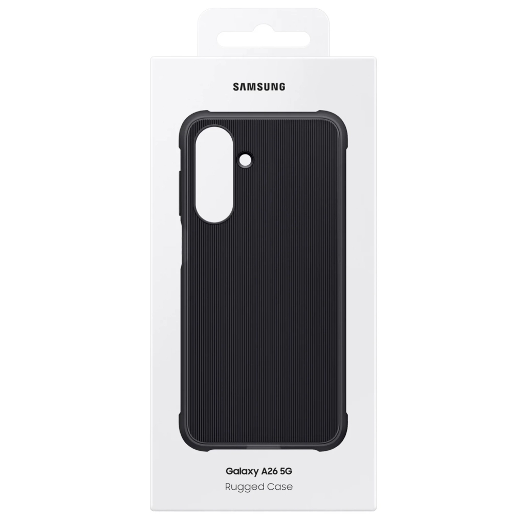 Чохол до мобільного телефона Samsung Galaxy A26 (A266) Rugged case Black (EF-RA266CBEGWW) - зображення 6