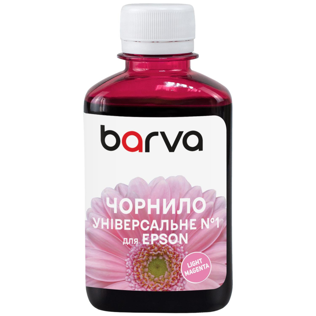 Чорнило Barva Epson universal 1, water-soluble, 180г, light magenta (EU1-750) - зображення 1