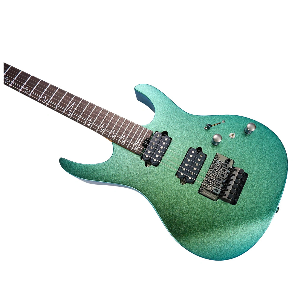 Електрогітара Mooer MMT100 FR Aurora Green - зображення 5