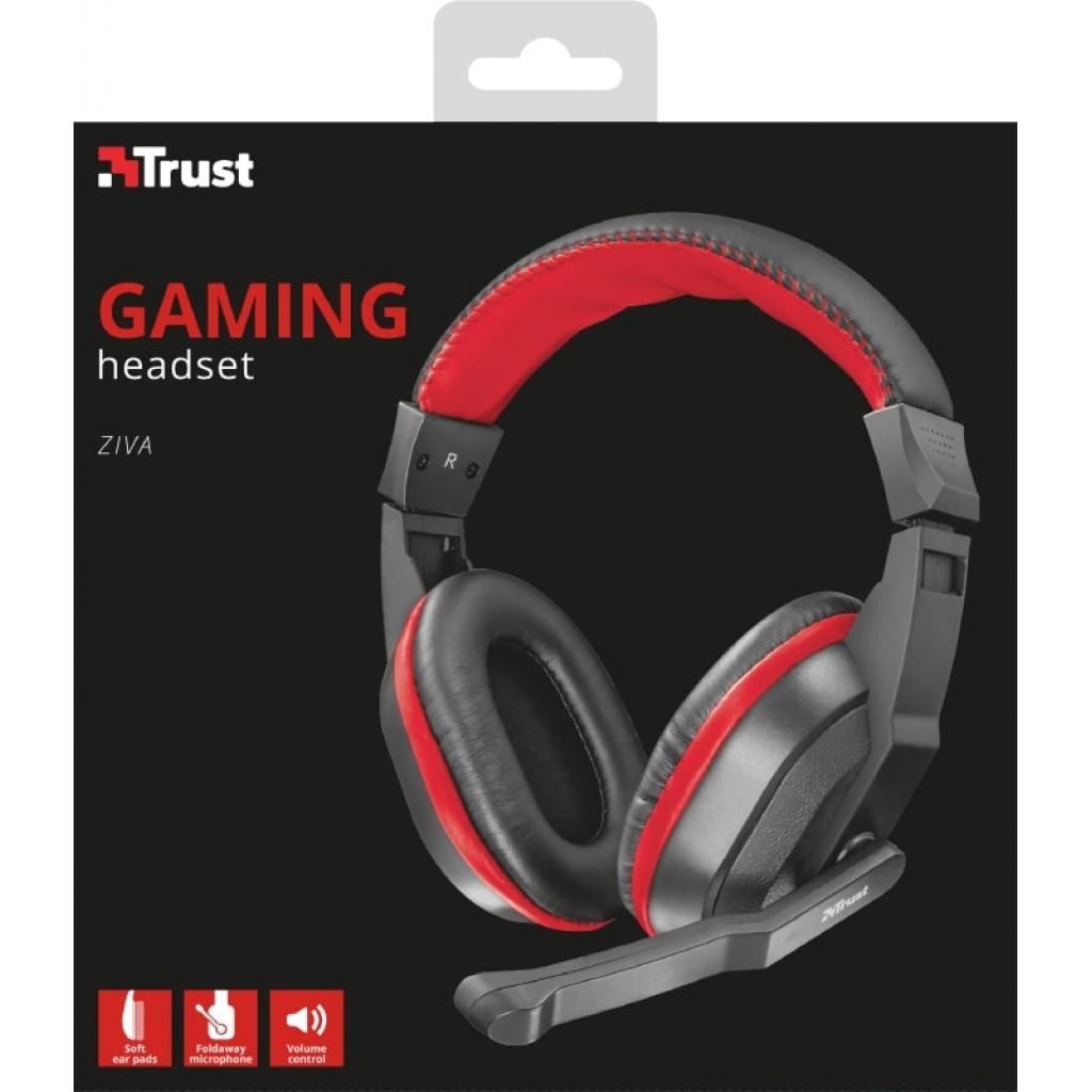 Навушники Trust Ziva Gaming 3.5mm BLACK (21953) - зображення 5