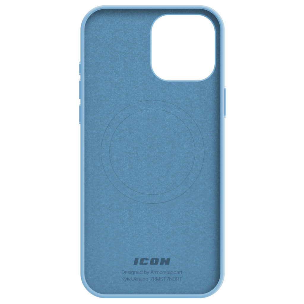 Чохол до мобільного телефона Armorstandart ICON2 MagSafe Apple iPhone 15 Pro Max Light Blue (ARM77016) - зображення 2